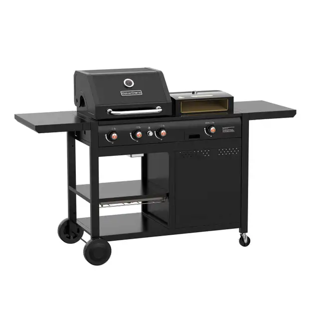 Brand new Barbecue//griddle//pizza oven  --cheap.