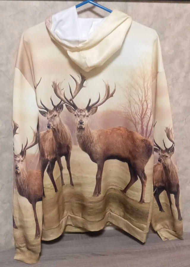 Men's Jays Rock Deer All over Print Hoodie  in Men's in Belleville - Image 2