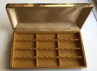 Jewelry or Crafts box made by MELE w/ 12 compartments Exc. Cond