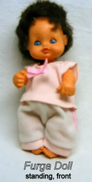 Vintage Furga baby Doll #9201, 5¾”, very good condition, 1960s,, View more