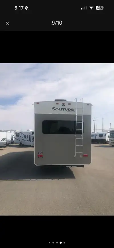 2020 Solitude by Grand Design Fifth Wheel Trailer For Sale. Very good condition. Low mileage and use...