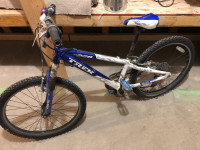 Kids Trek mountain bike.  24” wheels hard tail