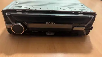 Wiring harness missing Sony CDX-G3100UP or CDX-G3100UV car stereo head unit. It is a single-DIN CD r...