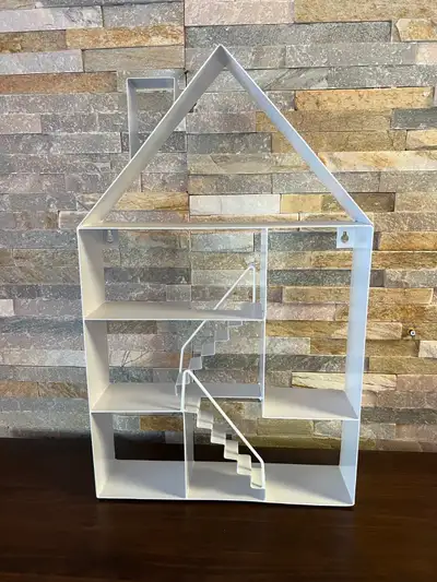 Heavy Duty Thick Steel House Shaped Wall Shelf 23”, View more