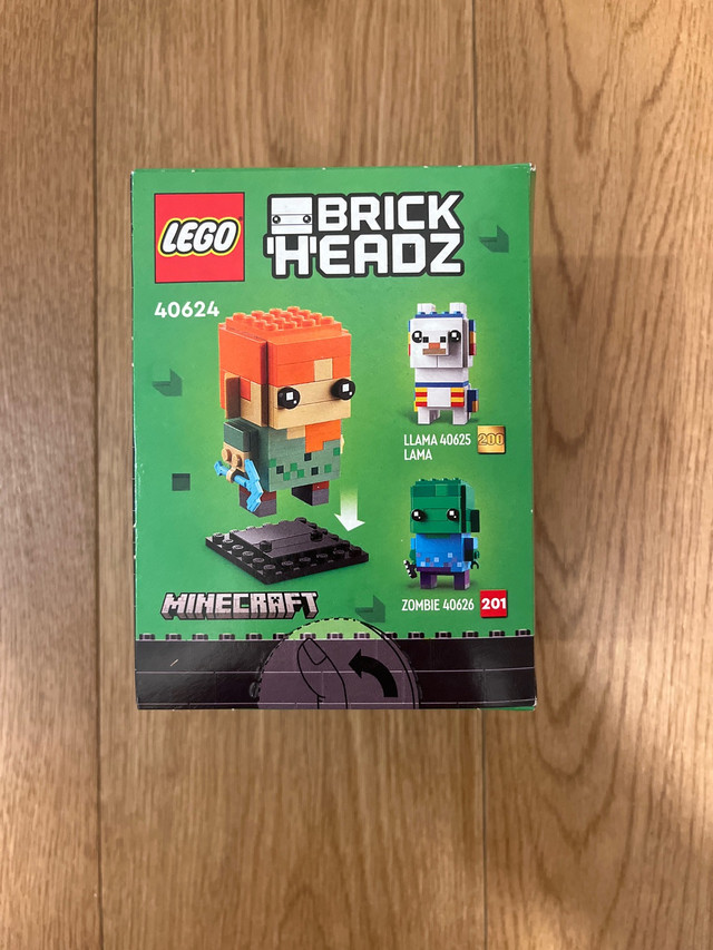 Lego Minecraft Brickheadz 40624 Alex dans Jouets et jeux  à Longueuil/Rive Sud - Image 3