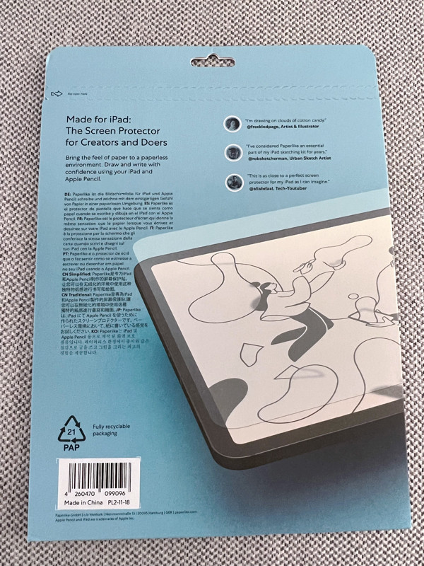 Paperlike Screen Protector 2-pack / Protecteur écran paquet de 2 dans Accessoires pour iPad et tablettes  à Longueuil/Rive Sud - Image 3