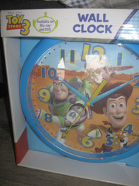 Brand New~Toy Story Buzz Woody Clock