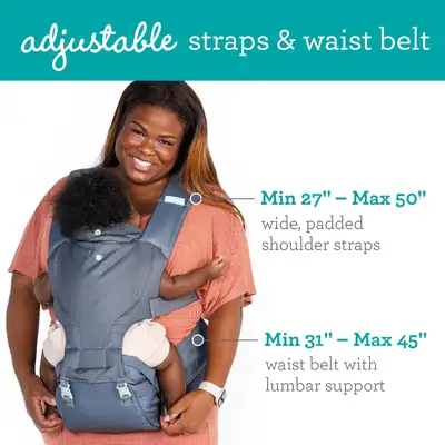 Infantino Hip Rider Plus 5-in-1 Baby Carrier Convertible Hip Sea, View more
