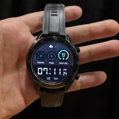 Huawei Watch GT 46mm Smartwatch — AMOLED, GPS, 2-Week Battery, View more