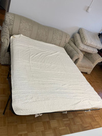 Sofa bed with Sealy Mattress