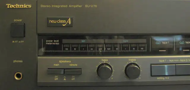 Technics SU-V76 New Class A Stereo Integrated Amplifier 95 Watts in Stereo Systems & Home Theatre in Mississauga / Peel Region - Image 3