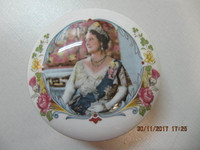 Classic Staffordshire 80th Birthday Queen Mother China Circa1980