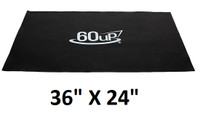 60uP Anti-Slip Black Mat