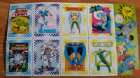 New Pane Of DC Super Heroes Cards From 1987