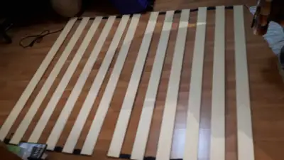 Bed Slats 133cm real wood. For standard double bed. , View more