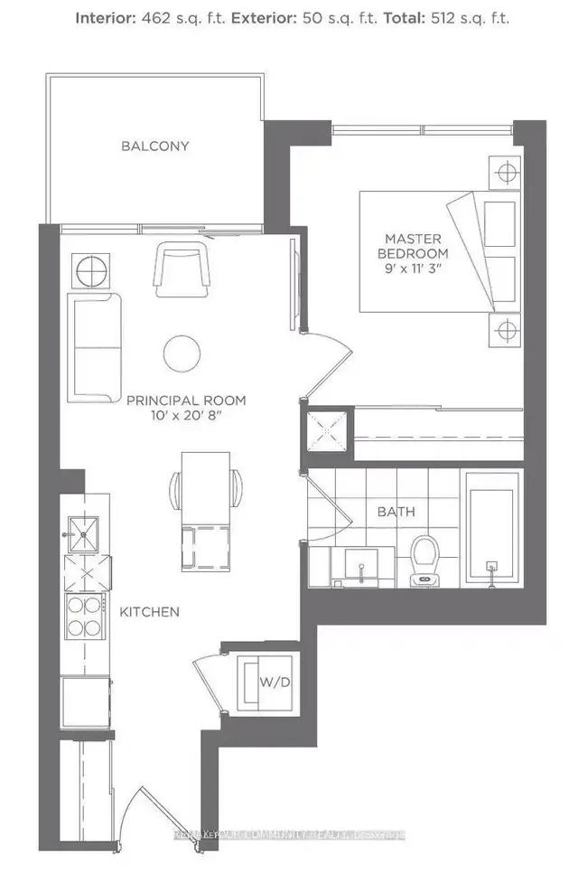 1 bedroom 1 bathroom condo in North York in Long Term Rentals in City of Toronto - Image 6