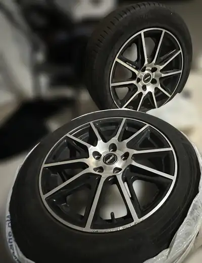 3 Great Quality Rims for Sale. 17 inch size. Used in Honda Civic Last time. 2 come with tires. Can b...