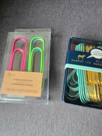 Jumbo paperclips, View more