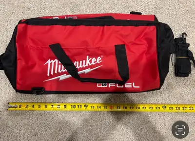 Brand new Milwaukee fuel XL large tool bag with shoulder strap, View more