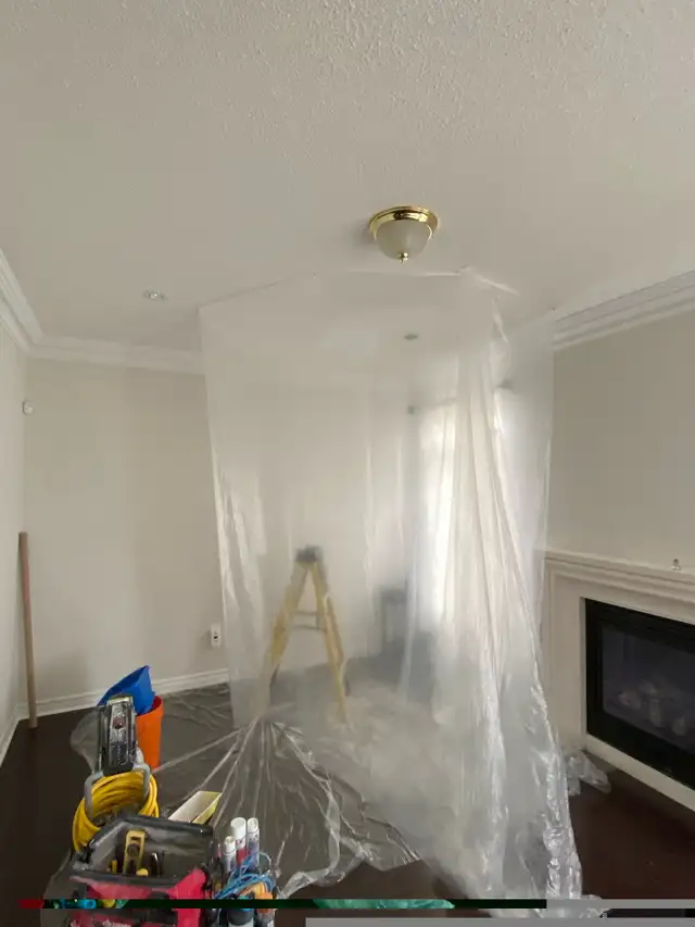 SAME DAY- Drywall Repair, Popcorn fix, Mold Repair, Water Damage in Drywall & Stucco Removal in Oshawa / Durham Region - Image 7