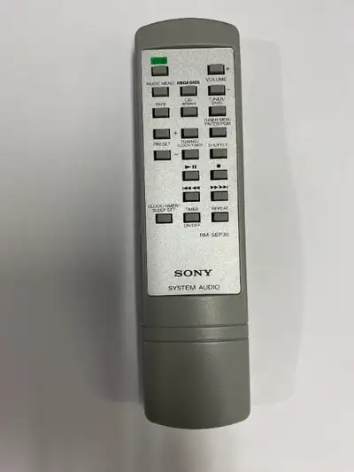 Genuine Sony RM-SEP30 System Audio Remote Control For CMT-EP30, View more