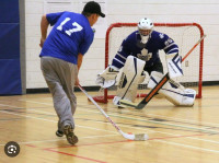 Looking for floor hockey goalie for Tuesday April 30th