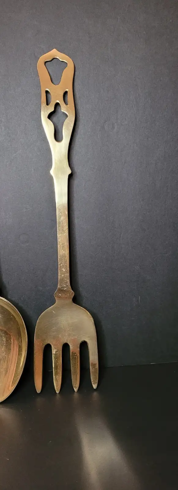 Vintage Large Brass Kitchen Utensils in Arts & Collectibles in Winnipeg - Image 6