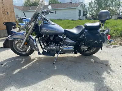 2003 Yamaha V star 1100 Driven 23,995 km Comes with everything you see on it. In very good shape and...