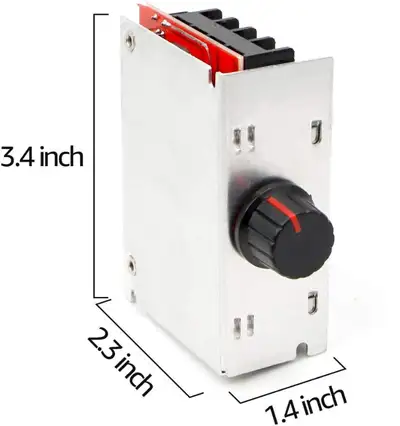 Contrôleur de vitesse de moteur PWM DC 7–70 V  Fusible 30 A, View more