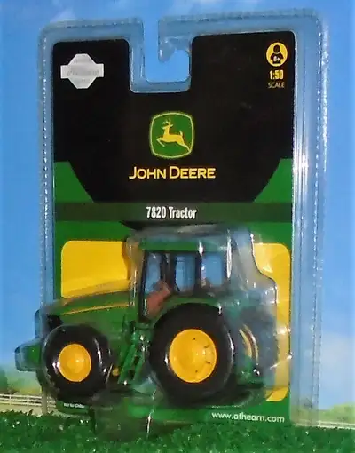 Modèle Athearn Diecast...De ma collection...Tracteur John Deere 7820 flambant neuf dans l'emballage...