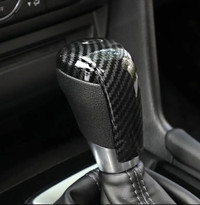 Mazda 3 Carbon fiber gear handle sticker. Easy to apply