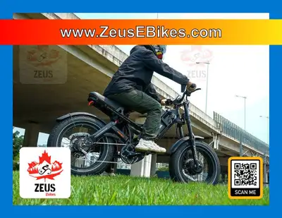 eBike NEW! Dual 1250W Romeo 2 w/ Fat Tires. ZeusEbikes.com, View more