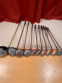 Golf Left Handed Drivers 1,3,4,5h + Irons 5 6, 7, 8, PW+Putter