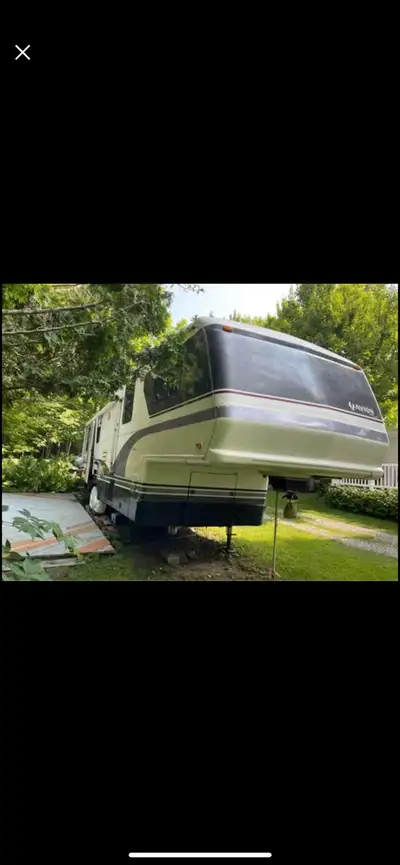 très bon état Fifthweel Marque modèle FLEETWOOD AVION FIFTH 1993 36 pieds