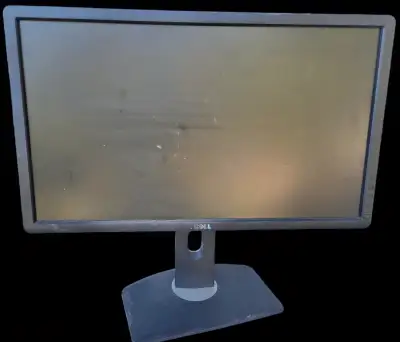 Dell 23" widescreen computer monitor. Desktop computer., View more