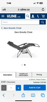 ZERO GRAVITY CHAIR