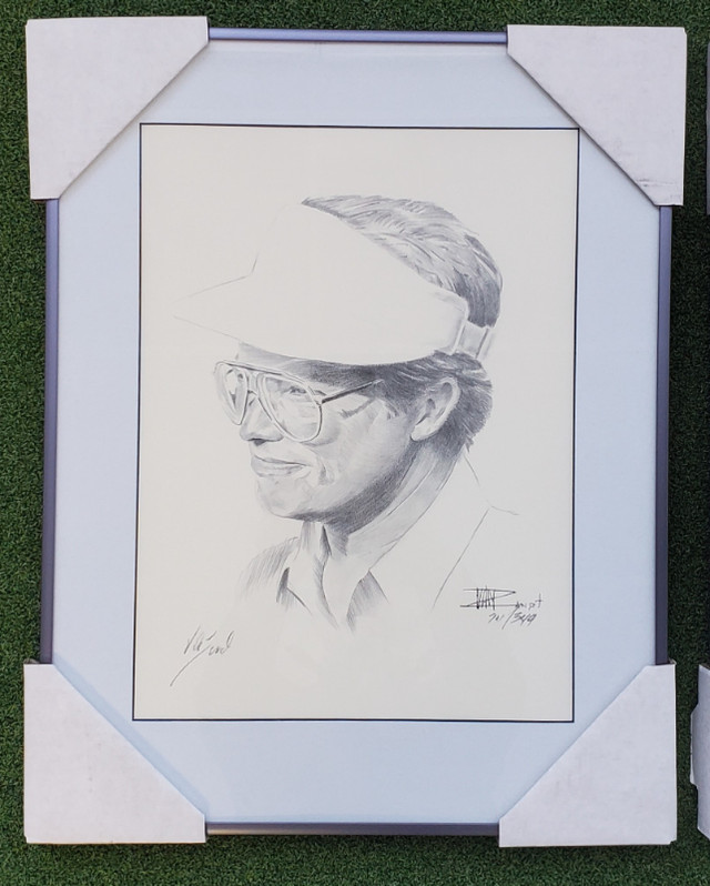 Tom Kite - Golfer Print, No. 70 of 349 - produced in 1992 in Arts & Collectibles in Oakville / Halton Region