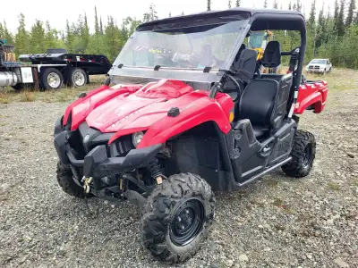 Yamaha Viking 700 comes with winch and rear storage box
