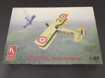 Plastic Model Kit - Hobbycraft Spad XIII International 1:32, View more