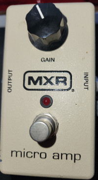 Pédale Micro amp de MXR