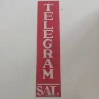Telegram sign
