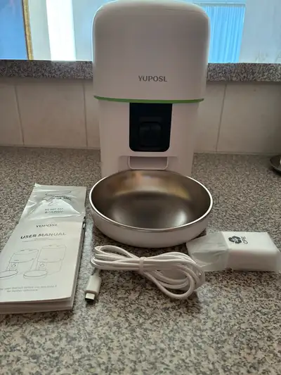 automatic pet feeder with camera, View more
