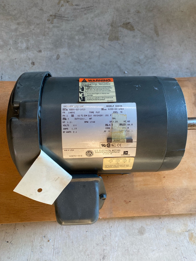 Electric Motor 575V 3Ph New in Other Business & Industrial in Mississauga / Peel Region
