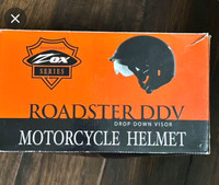 NEW- Zox series Roadster DDV motorcycle helmet 