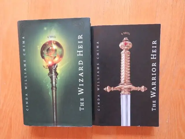 The Warrior Heir and The Wizard Heir by Cinda Williams Chima