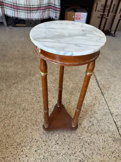 Marble top table, View more