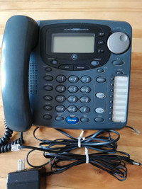 Téléphone d'affaire GE usagé.