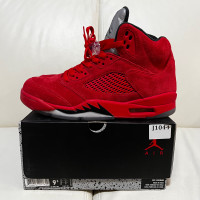 Air Jordan 5 Retro • Red Suede • size 9.5