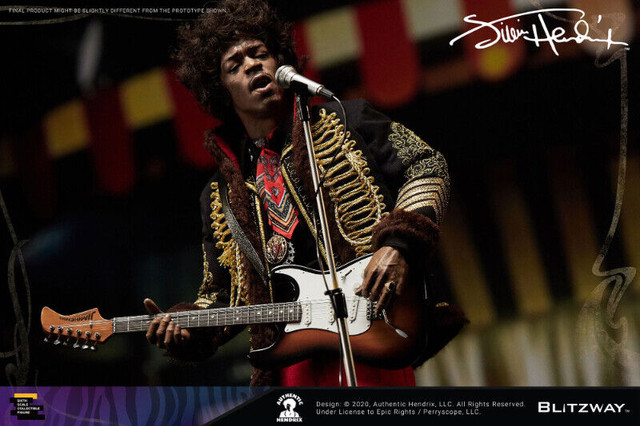 Blitzway Jimi Hendrix 1/6  Premium Figure in store! dans Jouets et jeux  à Ville de Montréal