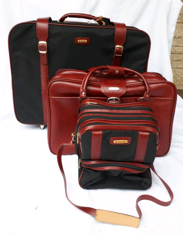 Vintage Samsonite Luggage Set (3 pc) Arts & Collectibles Winnipeg